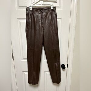 Vintage Kenar Women’s 100% Leather Pants Size 8